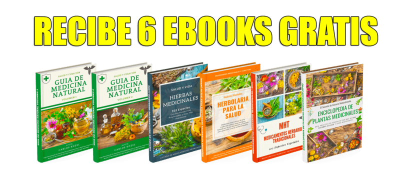 Aprende Plantas Curativas + 6 Ebooks Gratis