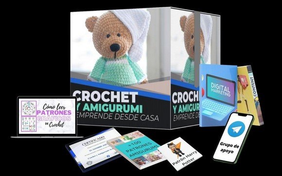 Crochet y Amigurumi Emprende Desde Casa. Con Brenda Villamizar