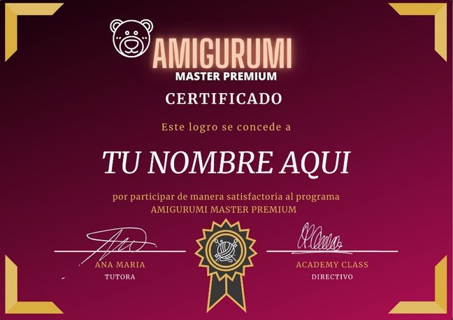 Curso de Amigurumis Premium