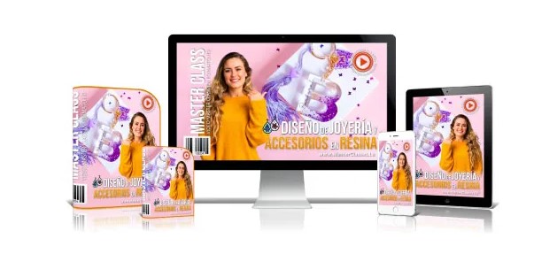 Diseño de Joyería y Accesorios en Resina