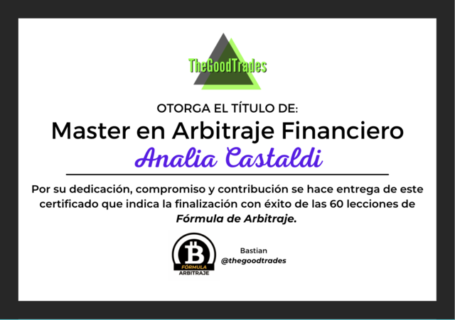 Fórmula de Arbitraje