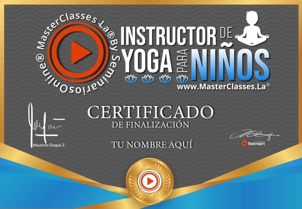 Instructor de Yoga para Niños + Certificación de Finalización