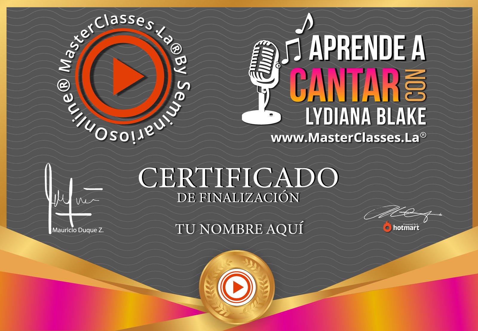 Master Class Aprende A Cantar