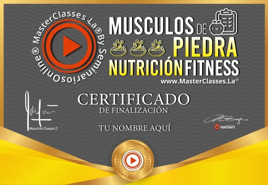 Músculos de Piedra - Nutrición Fitness