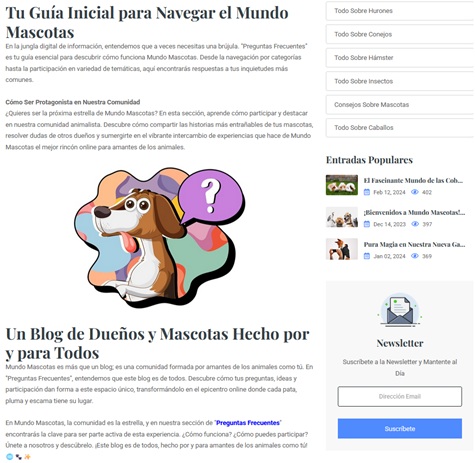 Mundo Mascotas: La Conquista Digital del Afecto Animal y el Conocimiento Compartido