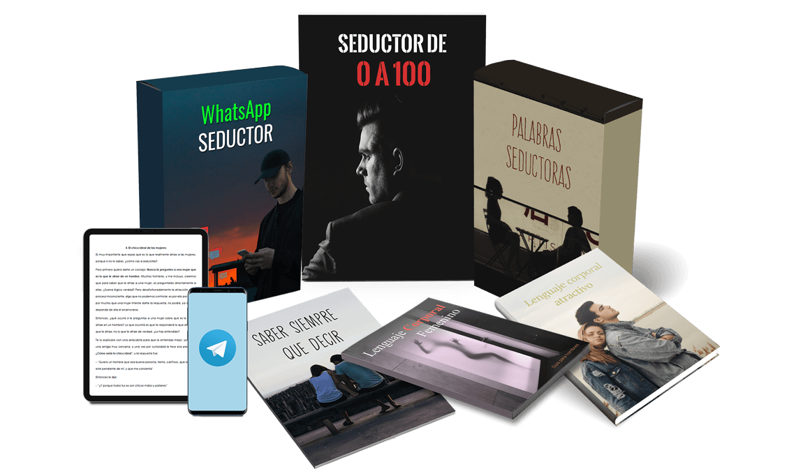 Pack Seductor + Bonos Instantáneos. Aprende a Seducir a una Mujer